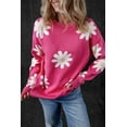 thumbnail image 5 of Ushdele Vibrant Daisy Sweater - Chic & Comfortable Fit, 5 of 8