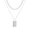 thumbnail image 1 of IPARAM, collares con cierre de palanca de cadena gruesa, collares de círculos enlazados mixtos para mujeres, gargantilla minimalista, collar, joyería caliente Tan Jianjun unisex, 1 of 2