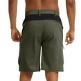 thumbnail image 4 of Havenre Men's Hiking Cargo Shorts Summer Quick Dry Golf Outdoor Work Tactical Shorts with Multi Pocket for Fishing Travel Army Green XXXL, 4 of 7
