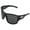 Black/Black, variant on BSG060BK Breed Aquarius Polarized Sunglasses - Black/Black