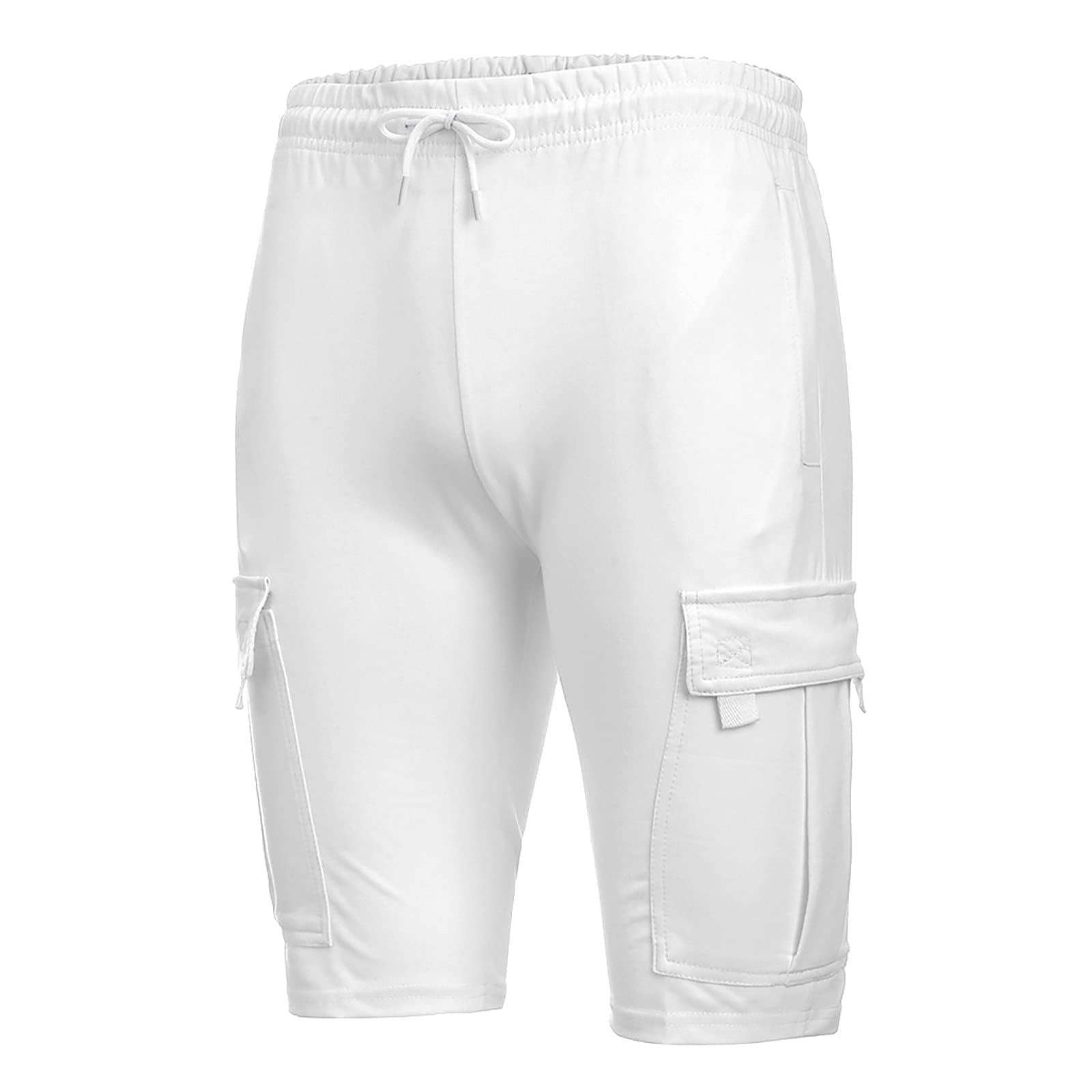 asdoklhq Mens Plus Casual Pants,Men's Plus Size Cargo Shorts Multi