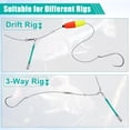thumbnail image 2 of Dragging Weights for Catfishing,5pcs No-Snag Sinkers Drag Weights Drift Dragging Sinkers for Bottom Bouncing Trolling Drifting Snagless Catfish Sinker Weight Catfishing Tackle Gear, 2 of 7