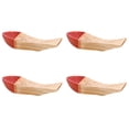 thumbnail image 1 of 4Pcs Wooden Fish Shaped Storage Chopstick Racks Creative Chopstick Shelves, 1 of 7