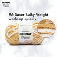 thumbnail image 4 of Bernat® Blanket Tie Dye-ish™ Yarn, Polyester #6 Super Bulky, 10.5oz/300g, 220 Yards, 4 of 9
