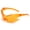 Orange, variant on Rimless Sunglasses Black Frame PC Lens Mercury Design