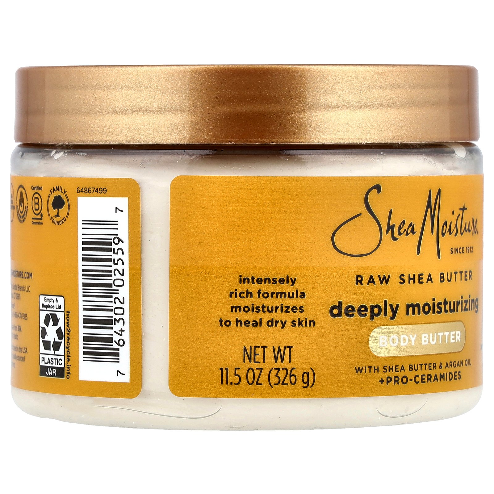 SheaMoisture Deeply Moisturizing Body Butter, 11.5 oz photo 3