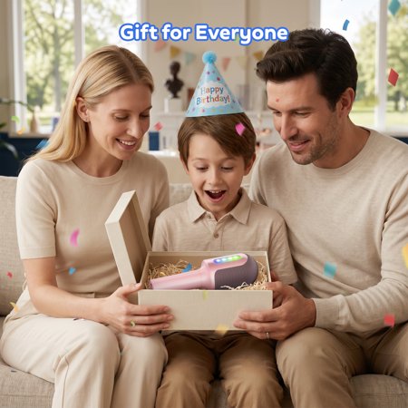 Handled Karaoke Machine Portable Bluetooth Speaker for Home Party & Gifts for Adults, Kids, Boys & Girls Pink