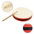 thumbnail image 3 of Amdohai 8 Inch Hand Drum Musical Percussion Handdrum Wood Frame, 3 of 7