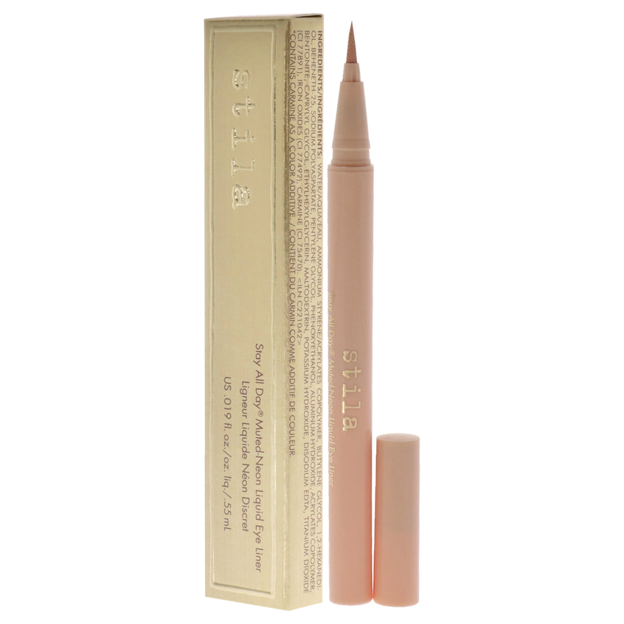 Stila Stay All Day Muted-Neon Liquid Eye Liner - Peach Party , 0.019 oz Eyeliner