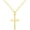 Gold, variant on 18K Gold Plated Cross Necklaces for Women Cross Pendant Chain Catholic Religious Christian First Communion Birthday Graduation Mothers Day Jewelry Gifts Teen Her Mom Adults Age Ideas