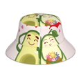 thumbnail image 1 of Fotbe Avocado Lovers Wearing Umbrella Sombrero Tipo Pescador con Estampado – Sombrero de Sol de Algodón de Moda para Playa, Golf, Pesca, 1 of 6