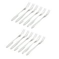 thumbnail image 1 of 12 Pcs Dessert Forks,5.1 InchStainless Steel Mini Salad Fruit Fork Tasting Forks Cocktail Fork, 1 of 8