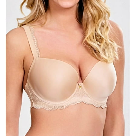 

PANACHE Nude Black Label Ardour Sweetheart Molded Bra US 36G UK 36F NWOT