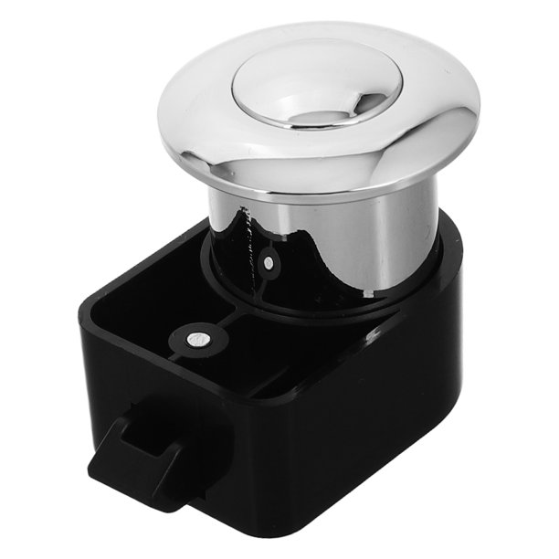 Cerradura para RV para gabinetes, cajones y puertas Pestillo de botón pulsador de metal para RV, barcos y muebles Ideal para uso doméstico y de viaje
