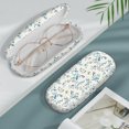 thumbnail image 2 of Fintie Hard Shell Eyeglasses Case, Portable Protective Glasses Cover Eyeglass Holder Box with Cleaning Cloth for Men Women, Blue Robins, 2 of 7