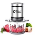 thumbnail image 1 of Kitchen in the box Mini Food Processor, Electric Meat Grinder & Food Chopper with 400W Powerful Veggie Chopper-One 3 Cup Bowl & S Blades for Meat/Fis, 1 of 9