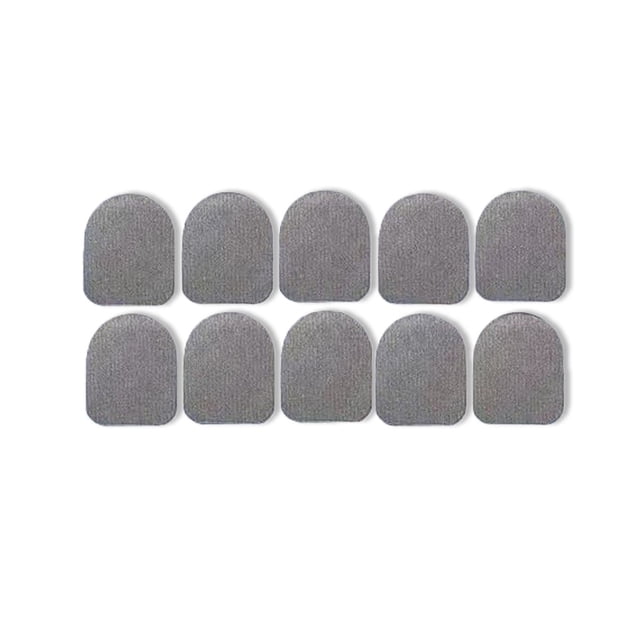 Decodeary 100 Pieces Mobile Game Stickers Anti-slip Breathable Gaming Sticker 18Pin Knitting Sensitive Gamer Accessories Gray 1Set