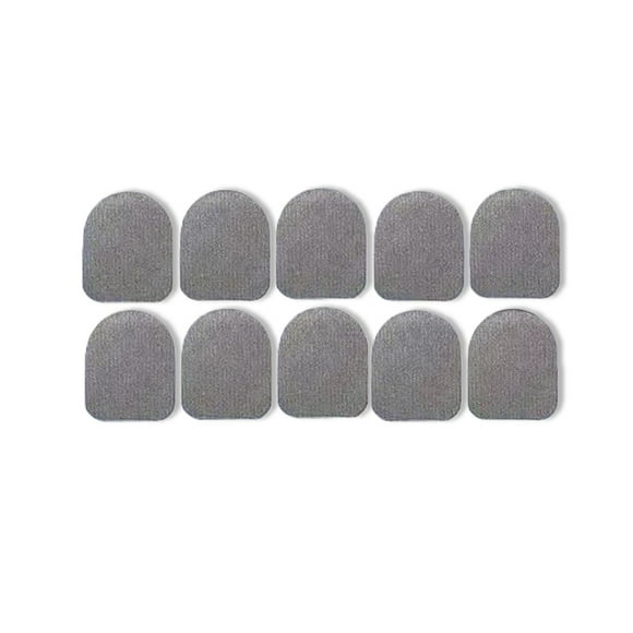 Guardoinrt Pack of 100 Mobile Game Stickers Breathable Sweatproof Touch Screen Gaming Sticker Carbon Fiber 18Pin Single-use Gamer Gray 1Set