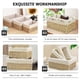 thumbnail image 4 of Furniture Storage Basket with Liner for Storage Use 3Pcs Woven Basket Set, 4 of 4
