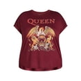 Terra & Sky Women's Plus Size Queen Graphic Tee with Short Sleeves ...