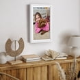 thumbnail image 6 of Americanflat 12" x 18" Gallery-Style Picture Frame with Mat to Secure Artwork, Prints, and Photos - White, 6 of 8