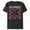 Dark Heather, variant on Deadpool Bah Humbug Holiday - Short Sleeve Blended T-Shirt for Adults - Customized-Black