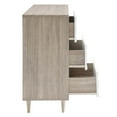 thumbnail image 5 of Dresser Drawer Chest, White Oak, Wood, Bedroom Living, Modern Contemporary HB35755, 5 of 9