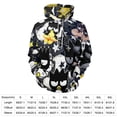 thumbnail image 2 of Badtz Maru Hoodie 3D Print Pullover Hooded Long Sleeve Sweatshirts Tops Blouse with Pocket for Mens Womens, 2 of 8
