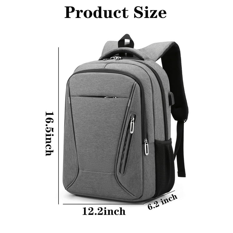 16 inch Laptop Backpack Women's With USB Charger