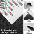 thumbnail image 3 of Multicolor Ethnic Geometric Border Pattern Kitchen Rugs Sets Of 3,Kitchen Runner Rugs Non Skid Washable,Decorative Kitchen Floor Mats for Kitchen,Sink,Laundry,17"x30"+ 17"x47" + 17"x59", 3 of 6