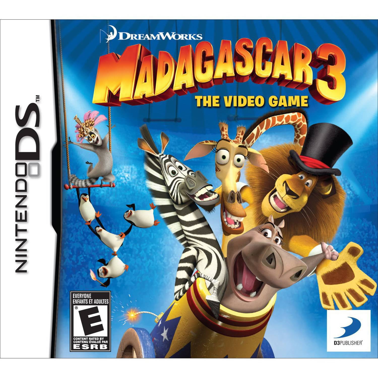  Madagascar 3 The Video Game DS Pre Owned Walmart com