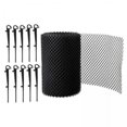 thumbnail image 1 of 2xBlack Gutter Mesh de Escombros Gutters Cover 18CMx8M, 1 of 8