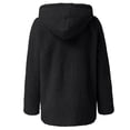 thumbnail image 5 of Women's Lightweight Warm Jacket 2025 Plus Size Zip Up Hoodie Fleece Sherpa Winter Coat Soft Fuzzy Cardigan with Pockets, 5 of 5