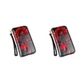 thumbnail image 2 of Qarigey Monedero de cuero para mujer, reemplazo portátil, impermeable, elegante, con bolsillo para tarjetas, Notecase, regalo de cumpleaños, Rojo Tipo 1 2piezas, 2 of 6