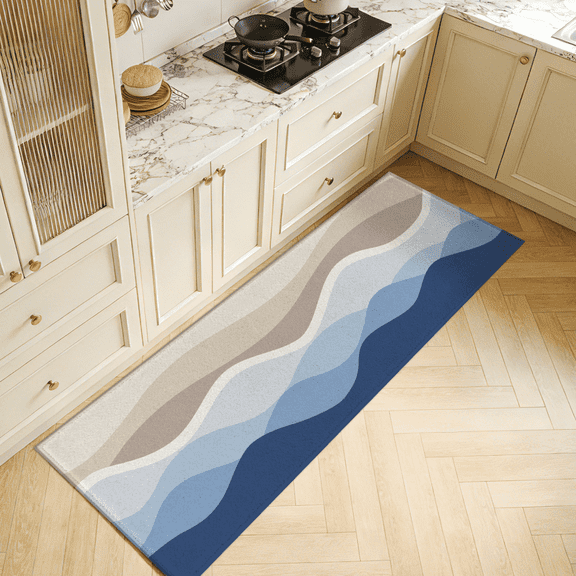 Kitchen Rug, Kitchen Floor Mats Non Slip Laundry Runners Rugs Comfort Mat for Living Room, Entryway Bathroom, Bedroom Decor