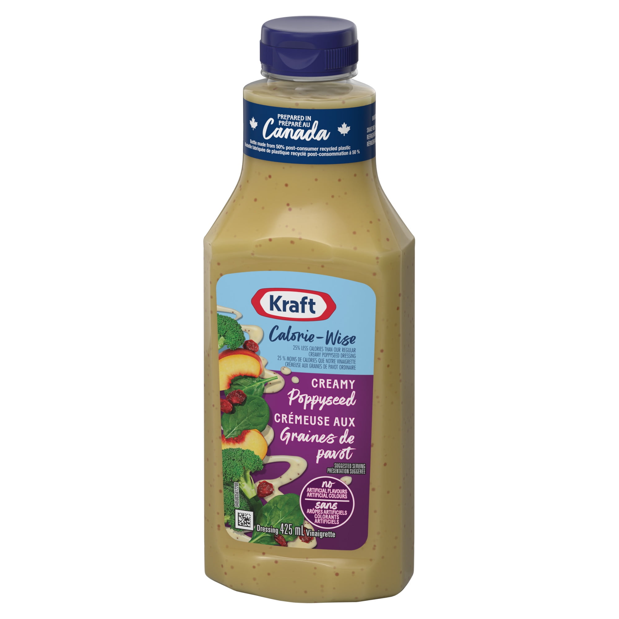 Vinaigrette Crémeuse Graines De Pavot Calorie-Wise, Bouteille KRAFT VIN.CW CREM. GRAIN PAVOT 425M