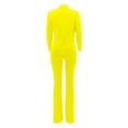 thumbnail image 3 of Prolriy Pants Suits for Women Dressy Women's V Neck Lapel Fashion Casual Solid Color Suit Two Set Classy Outfits for Women Yellow M, 3 of 8