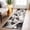Brown, variant on World Rug Gallery Contemporary Distressed Circle Area Rug - YELLOW 2'x7'