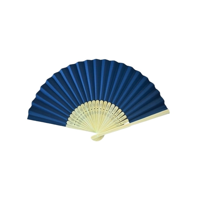 50 Pcs/lot Folding Elegant Paper Hand Fan Wedding