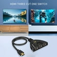 thumbnail image 2 of 4k 2k Mini 3-port Splitter 4K Output Hub Compatible Port 3d 1080p Adapter, 2 of 8