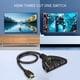 thumbnail image 2 of Mini Divisor De 3 Puertos 4K 2K Concentrador De Salida 4K Puerto Compatible Adaptador 3D 1080P, 2 of 8