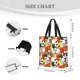thumbnail image 3 of Fotbe Colorful Balls Bolsa Tote con Estampado para Mujer, Bolsos con Cremallera, Bolsa de Hombro Casual de Gran Capacidad con Bolsillos Internos, 3 of 7