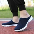 thumbnail image 7 of Hessimy Casual Women's Mules Clogs Shoes Lightweight Breathable Sneakers Slip-on Home Slippers(Dark Blue,10), 7 of 7