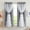 Sliver Gray, variant on NICETOWN Ruffle Blackout Curtain for Kids Room, Grommet Thermal Insulation Noise Reducing Curtains,W52 x L90, Set of 2, Silver Grey