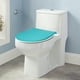thumbnail image 5 of Toilet Lid Cover Stretch Bathroom Toilet Lid Seat Cover Washable Soft Toilet Protector Cover Fits All Toilet Lid Elastic Soft And Comfortable, 5 of 6