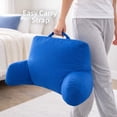 thumbnail image 2 of BrylaneHome Oversized Backrest Pillow Design, 2 of 3
