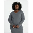 thumbnail image 2 of Terra & Sky Women's Plus Sweater Skirt Two Piece Set, 0X to 5X, 2 of 4