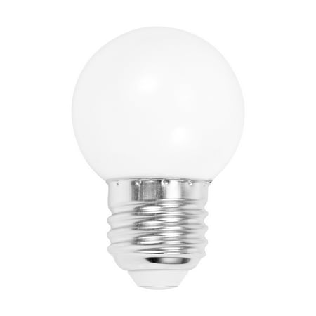 

E27 LED Light White Bulb Plastic Bulb (0.5W White)