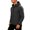 Black, variant on Hooded Outdoor Hiking Jacket Men Hooded Zip Up Windproof Water Resistant Mountain Jacket Red S