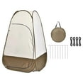 thumbnail image 4 of S SERENABLE Camping Popup Toilet Tent Portable Shower Tent Easy to Open Folding Changing Room Shelter for Outdoor Bathroom Fishing Picnic, 4 of 9